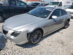 Salvage cars for sale at Cahokia Heights, IL auction: 2007 BMW 650 I