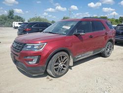 Ford Explorer salvage cars for sale: 2016 Ford Explorer Sport