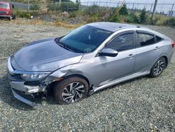 Salvage cars for sale at Elmsdale, NS auction: 2016 Honda Civic EX