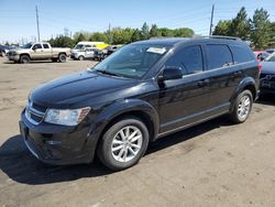 Salvage cars for sale at Denver, CO auction: 2018 Dodge Journey SXT