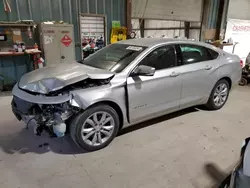 Salvage cars for sale at Eldridge, IA auction: 2019 Chevrolet Impala LT