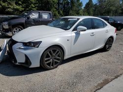 Lexus is 300 salvage cars for sale: 2019 Lexus IS 300