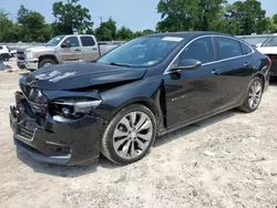 Chevrolet Malibu Premier salvage cars for sale: 2016 Chevrolet Malibu Premier