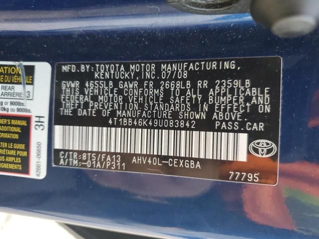 2009 Toyota Camry Hybrid