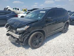 Salvage cars for sale at Taylor, TX auction: 2020 Honda Pilot Black