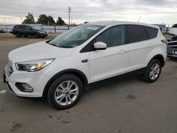 Ford salvage cars for sale: 2017 Ford Escape SE