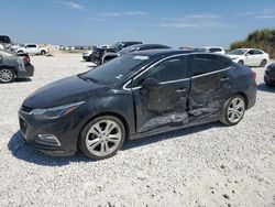 Salvage cars for sale at Taylor, TX auction: 2018 Chevrolet Cruze Premier