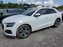 Salvage cars for sale at York Haven, PA auction: 2019 Audi Q8 Prestige