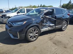 Vehiculos salvage en venta de Copart Denver, CO: 2021 Honda CR-V Touring