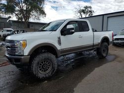 Salvage cars for sale at Albuquerque, NM auction: 2017 Ford F250 Super Duty