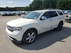 Salvage cars for sale at Glassboro, NJ auction: 2012 Dodge Durango Citadel