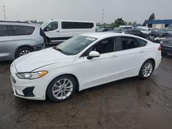 Salvage vehicles for parts for sale at auction: 2019 Ford Fusion SE