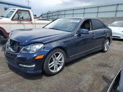 Salvage cars for sale at Albuquerque, NM auction: 2014 Mercedes-Benz C 250