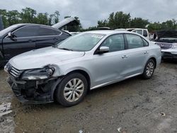 Volkswagen salvage cars for sale: 2013 Volkswagen Passat S