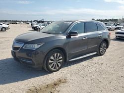 Flood-damaged cars for sale at auction: 2016 Acura MDX Technology