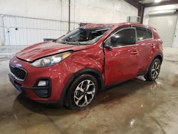 Salvage cars for sale at Avon, MN auction: 2020 KIA Sportage LX