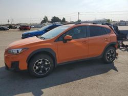 Subaru Vehiculos salvage en venta: 2018 Subaru Crosstrek Premium