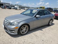 Salvage cars for sale at Harleyville, SC auction: 2012 Mercedes-Benz C 300 4matic