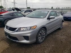 Salvage cars for sale at Elgin, IL auction: 2015 Honda Accord LX-S