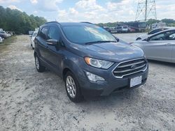 Salvage cars for sale at Fairburn, GA auction: 2018 Ford Ecosport SE