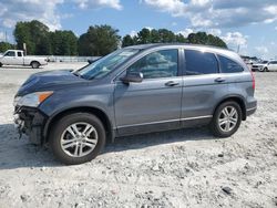 Salvage cars for sale at Loganville, GA auction: 2010 Honda CR-V EXL