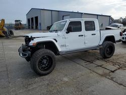 Salvage cars for sale at Tulsa, OK auction: 2021 Jeep Gladiator Overland