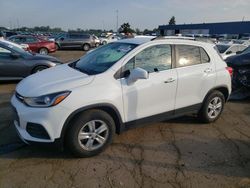 Salvage cars for sale at Woodhaven, MI auction: 2020 Chevrolet Trax 1LT