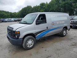 Salvage trucks for sale at North Billerica, MA auction: 2014 Ford Econoline E250 Van