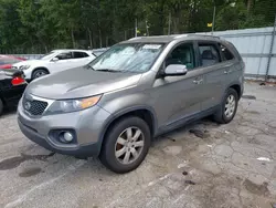 Salvage cars for sale at Austell, GA auction: 2011 KIA Sorento Base