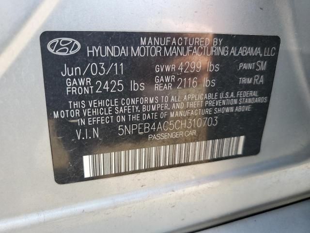 2012 Hyundai Sonata GLS