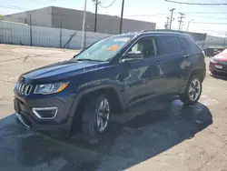 Jeep salvage cars for sale: 2021 Jeep Compass Limited