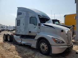 Salvage trucks for sale at Sikeston, MO auction: 2024 Kenworth Construction T680