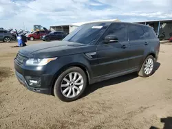 Salvage cars for sale at Brighton, CO auction: 2014 Land Rover Range Rover Sport HSE