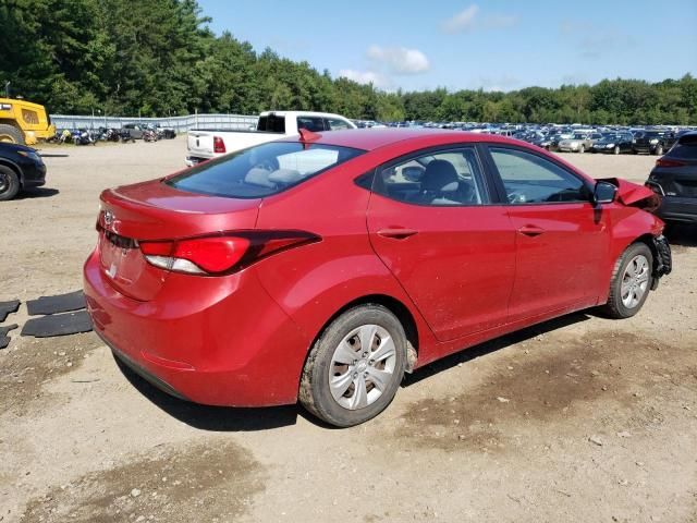 2016 Hyundai Elantra SE