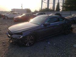 Salvage cars for sale at Windsor, NJ auction: 2017 Mercedes-Benz C 300 4matic