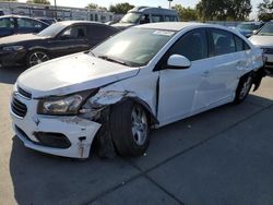 Salvage cars for sale from Copart Sacramento, CA: 2016 Chevrolet Cruze Limited LT