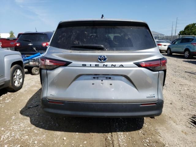 2022 Toyota Sienna XLE