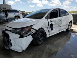 Salvage cars for sale at West Palm Beach, FL auction: 2022 Toyota Corolla L