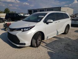 Toyota salvage cars for sale: 2022 Toyota Sienna XLE