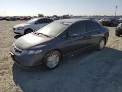 Vehiculos salvage en venta de Copart Antelope, CA: 2006 Honda Civic Hybrid