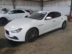 Flood-damaged cars for sale at auction: 2017 Maserati Ghibli Luxury