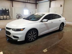 Chevrolet salvage cars for sale: 2017 Chevrolet Malibu LT