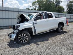 Carros salvage sin ofertas aún a la venta en subasta: 2018 Toyota Tundra Crewmax 1794