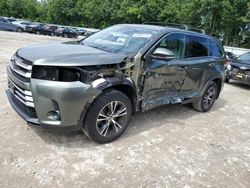 Toyota Vehiculos salvage en venta: 2019 Toyota Highlander LE