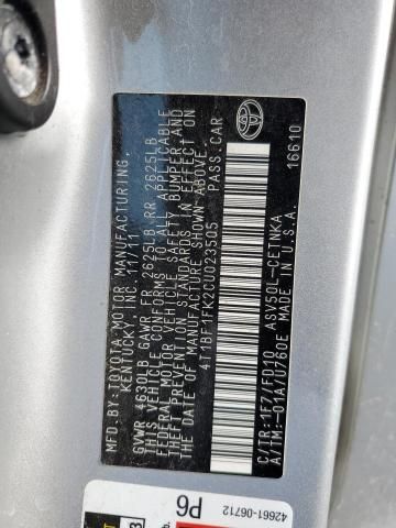 2012 Toyota Camry Base