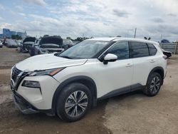 Salvage cars for sale at Des Moines, IA auction: 2021 Nissan Rogue SV