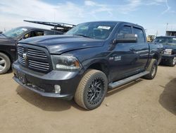 Salvage cars for sale from Copart Brighton, CO: 2015 Dodge RAM 1500 Sport