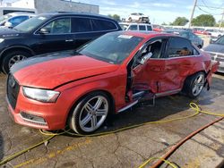 Salvage cars for sale at Chicago Heights, IL auction: 2014 Audi S4 Premium Plus