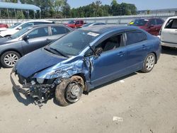 Honda salvage cars for sale: 2010 Honda Civic LX