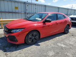 Salvage cars for sale at Dyer, IN auction: 2019 Honda Civic EX